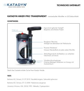 Katadyn Hiker Pro Filter