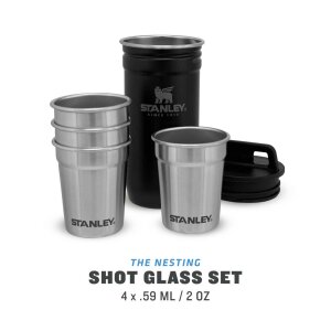 STANLEY ADVENTURE SHOT GLASS SET 4 x 59 ml