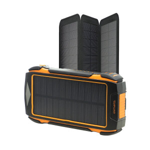 Solar Powerbank Rugged TitanPack Eco 20000mAh schwarz