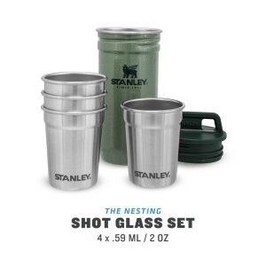 STANLEY ADVENTURE SHOT GLASS SET 4 x 59 ml
