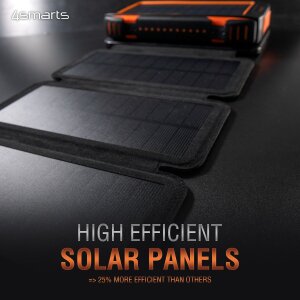 Solar Powerbank Rugged TitanPack Eco 20000mAh schwarz